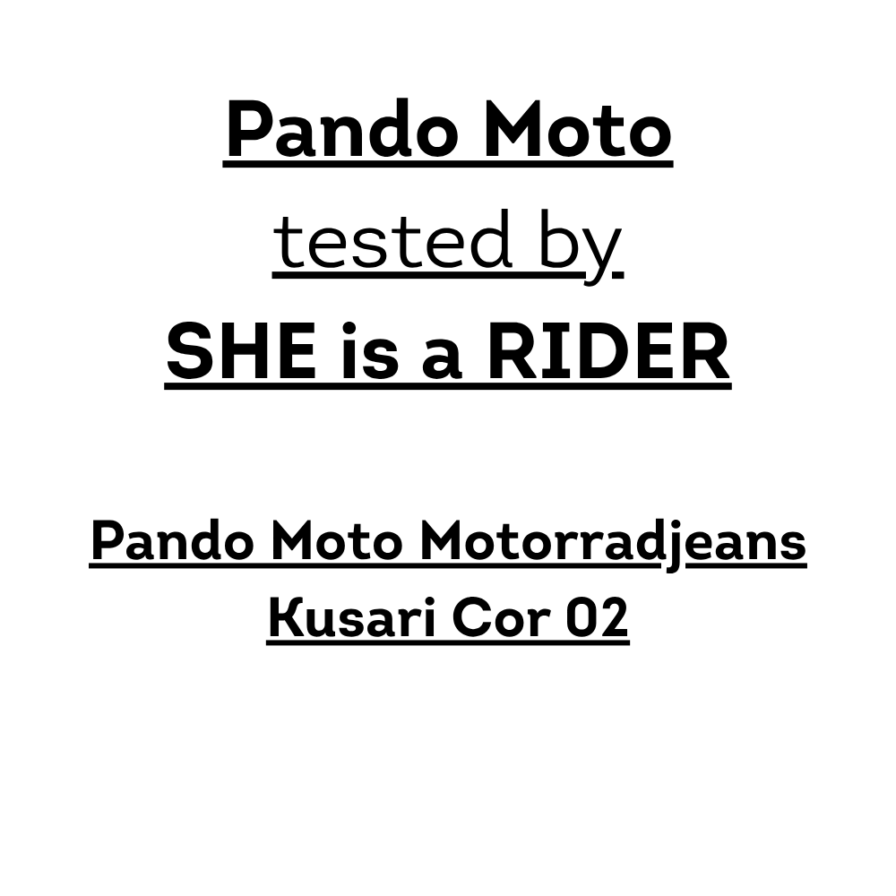 KUSARI COR 02 – Motorradjeans für Damen im Skinny-Fit aus Cordura®