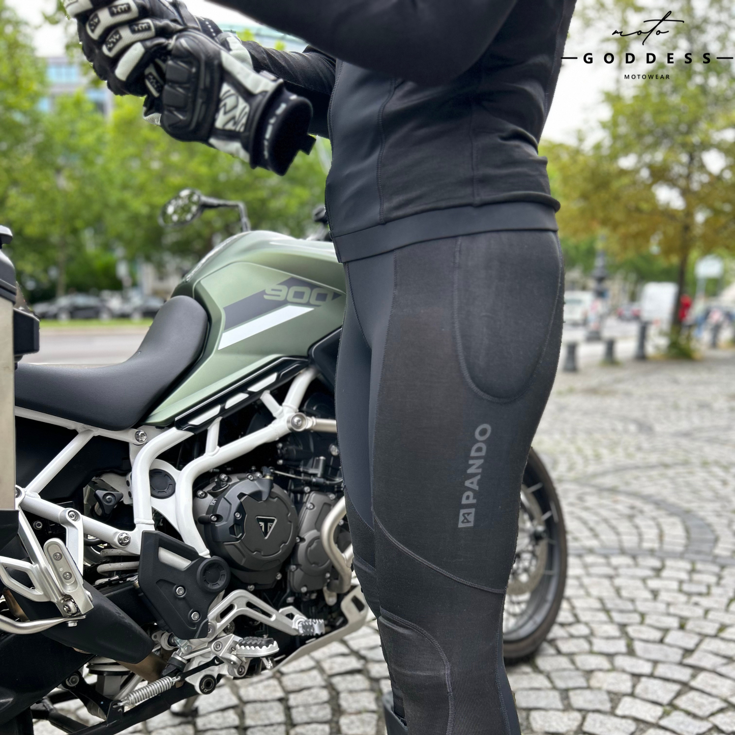 SKIN UH 03 – Gepanzerte Motorrad-Leggings Unisex