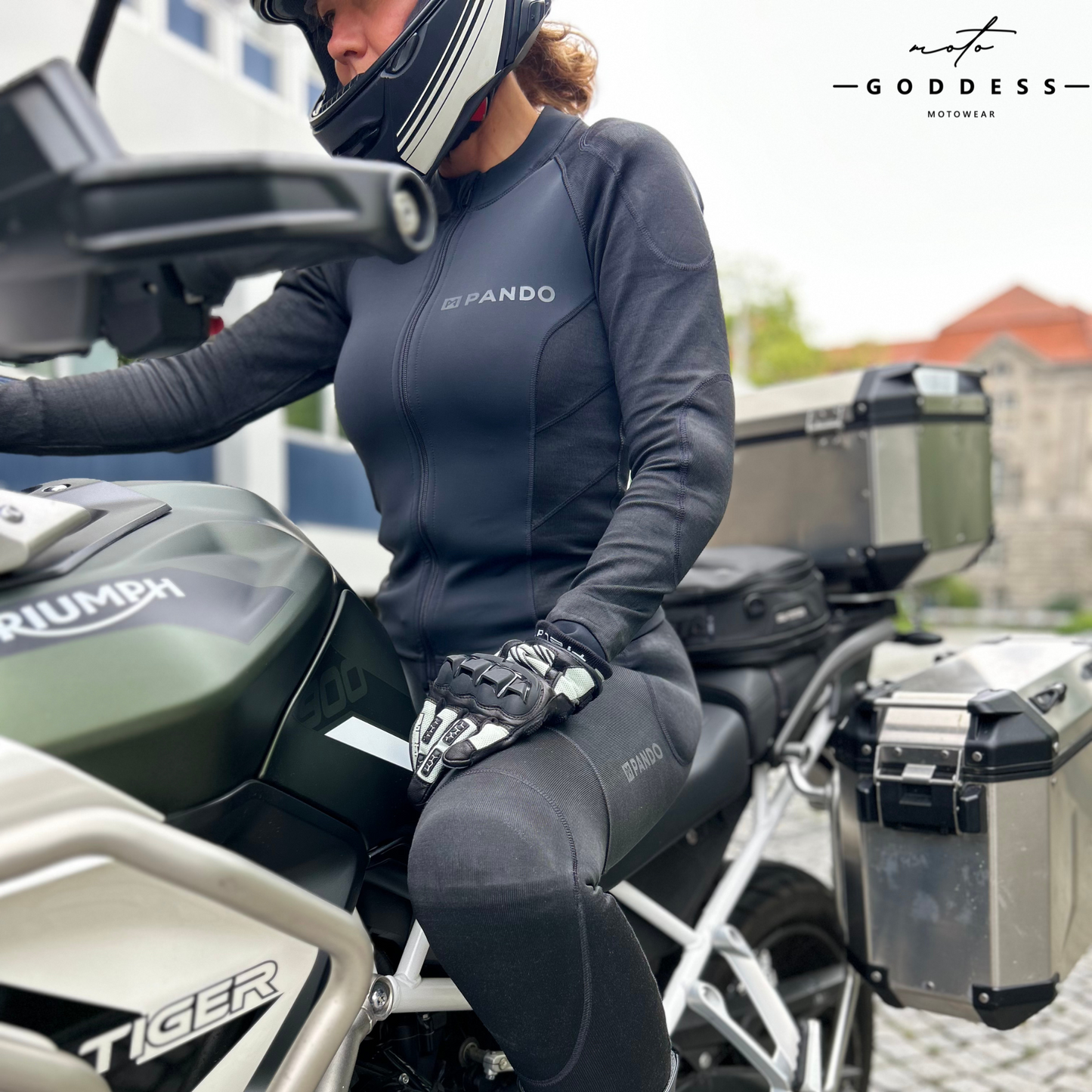 SHELL UH 03 – Gepanzerte Motorrad-Baselayer / Shirt, Unisex