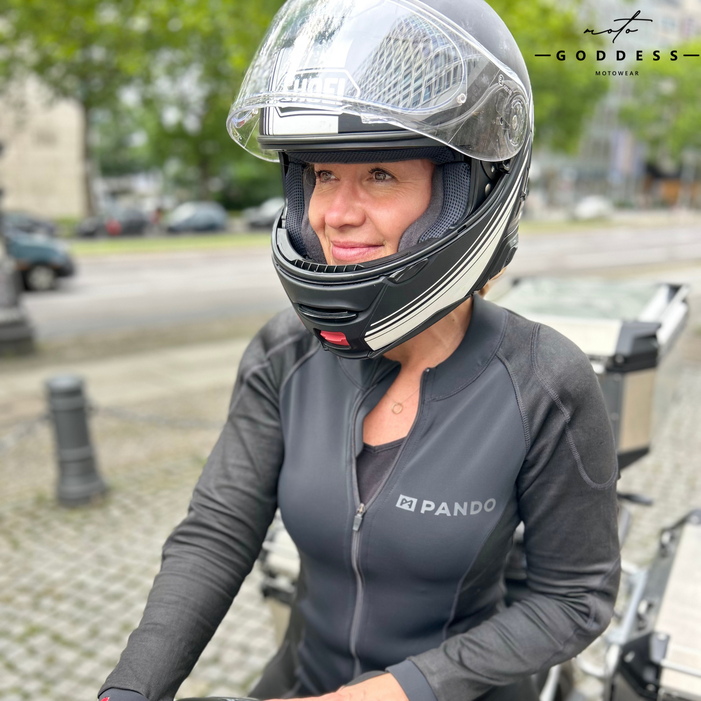 SHELL UH 03 – Gepanzerte Motorrad-Baselayer / Shirt, Unisex