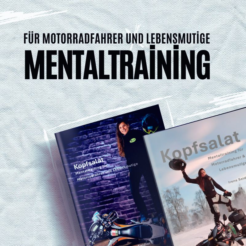 Fachbuch "Kopfsalat" Mentale Stärke für Motorradfahrende