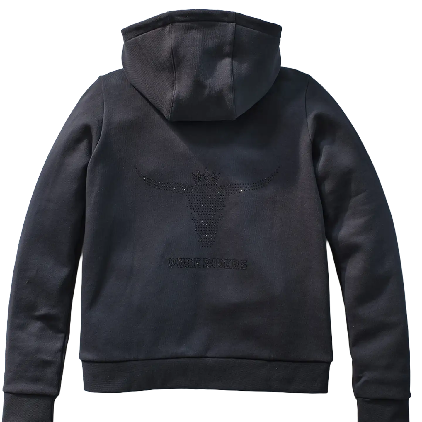 PURE RIDERS Hoodie Zipper BLACK - Windbreaker