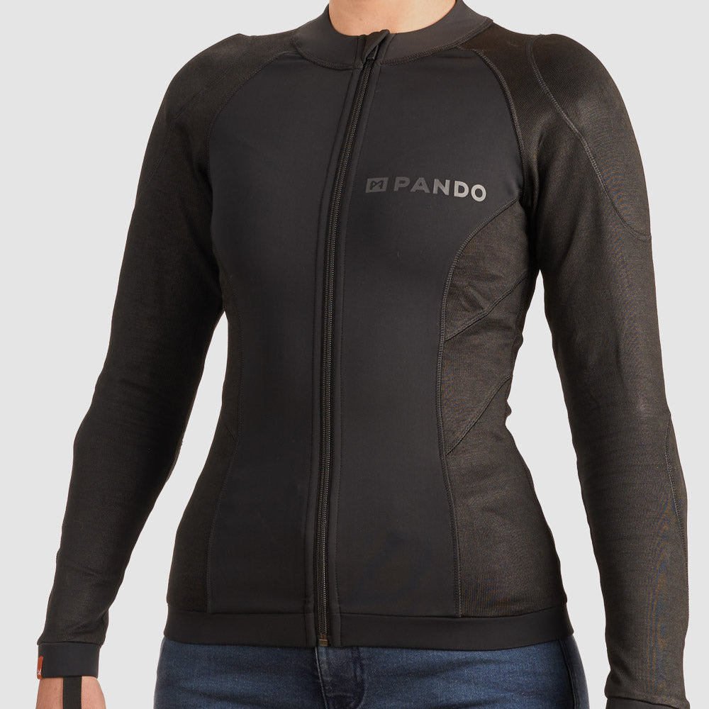 SHELL UH 03 – Gepanzerte Motorrad-Baselayer / Shirt, Unisex