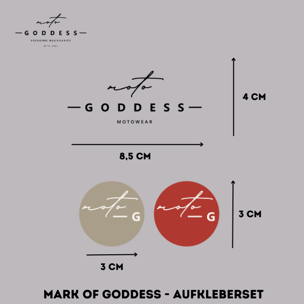MARK OF GODDESS - Aufkleberset