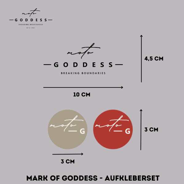 MARK OF GODDESS - Aufkleberset