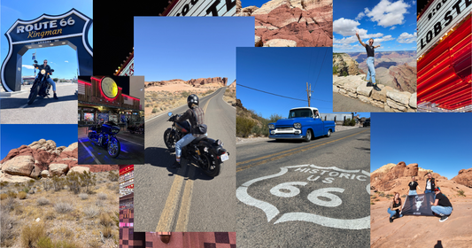 Moto Goddess auf der Route 66 - 10 Tage auf Reisen