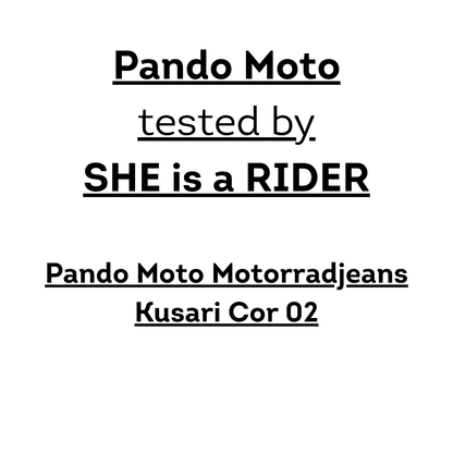 KUSARI COR 02 – Motorradjeans für Damen im Skinny-Fit aus Cordura®