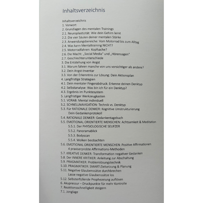 Fachbuch "Kopfsalat" Mentale Stärke für Motorradfahrende (3. Auflage 2026)