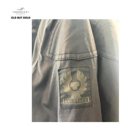 Belstaff Trialmaster Motorrad Wachsjacke Damen, sehr guter Zustand, Größe 42, schwarz