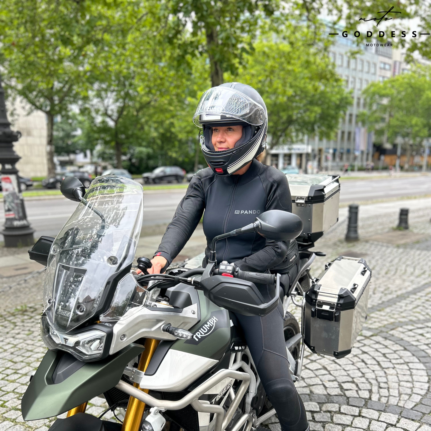 SHELL UH 03 – Gepanzerte Motorrad-Baselayer / Shirt, Unisex