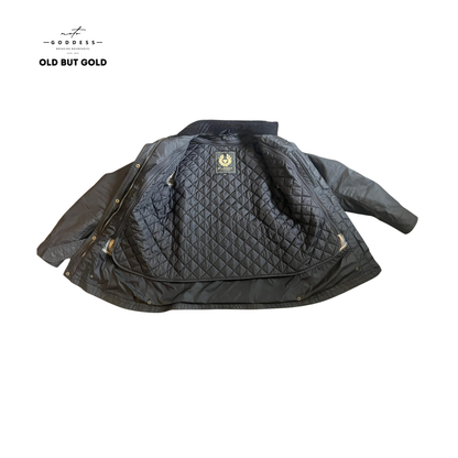 Belstaff Trialmaster Motorrad Wachsjacke Damen, sehr guter Zustand, Größe 42, schwarz