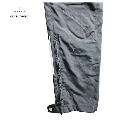 SPIDI Sport Textilmotorradhose, XL (A), schwarz, individuell verstellbare Hosenweite