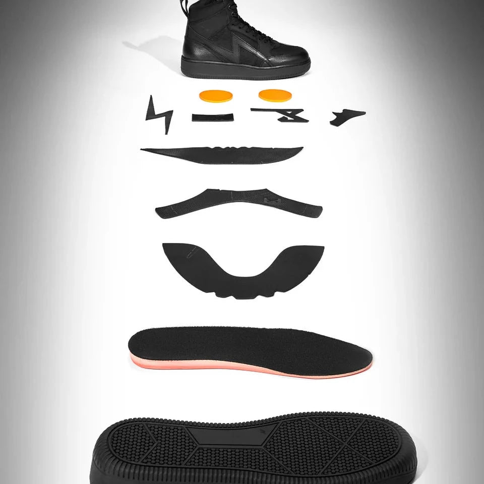 APEX SNEAKERS BLACK - Unsiex Motorradsneaker