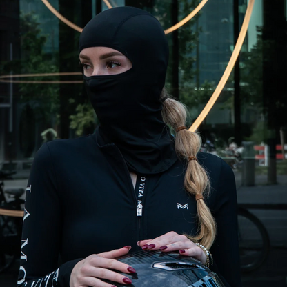 Goddess RideMuse Motorrad-Sturmhaube GRIP für lange Haare – Quick Dry