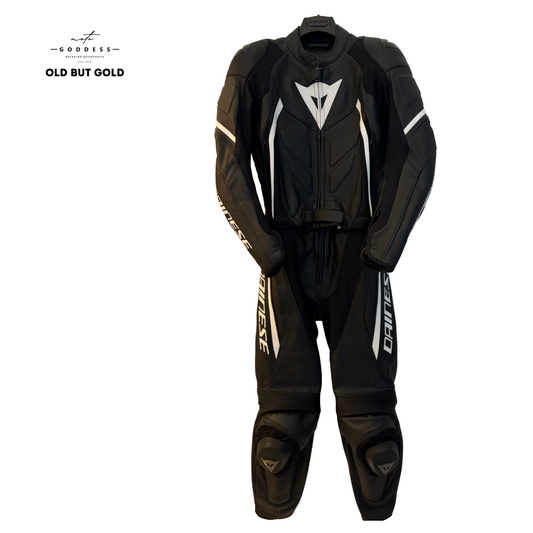 DAINESE Damen Lederkombi 2-teilig, Avro D2, NAGELNEU, Größe 38 bzw. ital. 42