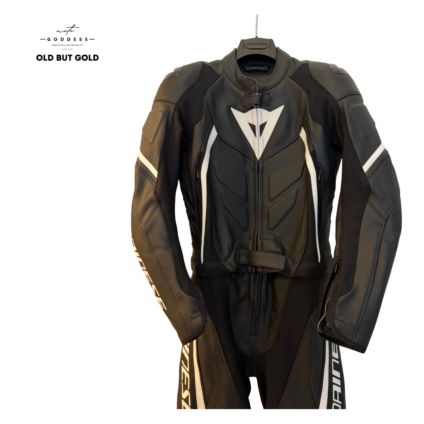 DAINESE Damen Lederkombi 2-teilig, Avro D2, NAGELNEU, Größe 38 bzw. ital. 42