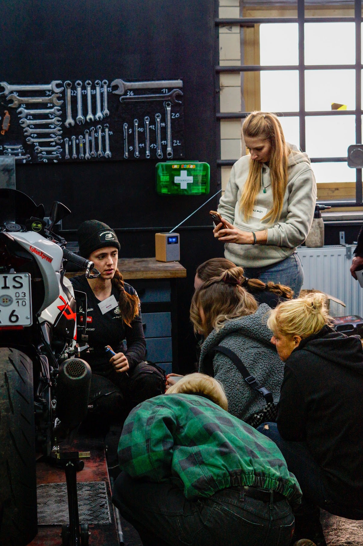 Goddess Basic - Schrauber-Workshop + Segura Overall (Latzhose) - women only