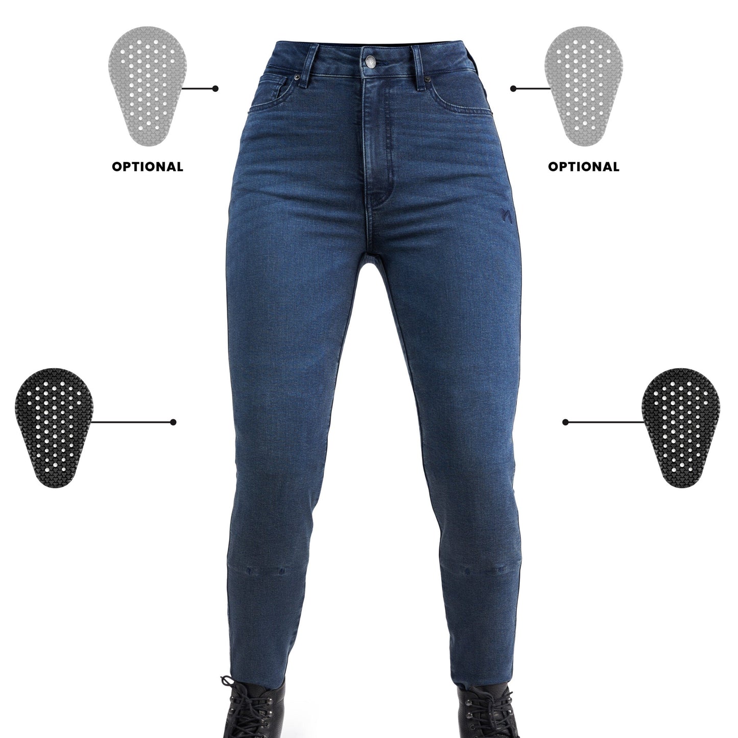KUSARI COR 02 – Motorradjeans für Damen im Skinny-Fit aus Cordura®