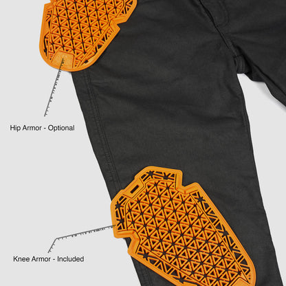 LORICA BLACK A – Slim Fit Damen Motorradjeans mit Cordura®