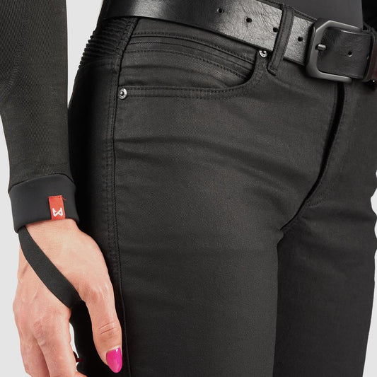 LORICA BLACK A – Slim Fit Damen Motorradjeans mit Cordura®
