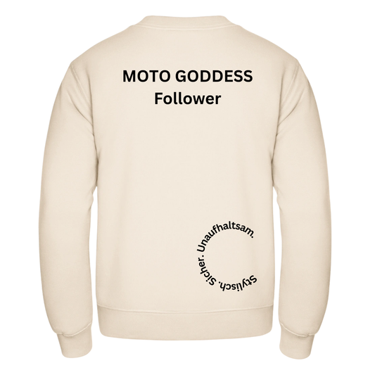 MOTO GODDESS Follower Community Pullover (limited edition) - Unisex