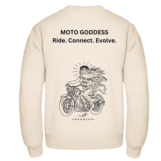 MG Ride. Connect. Evolve. + Goddess Community Pullover (limited edition) - Unisex