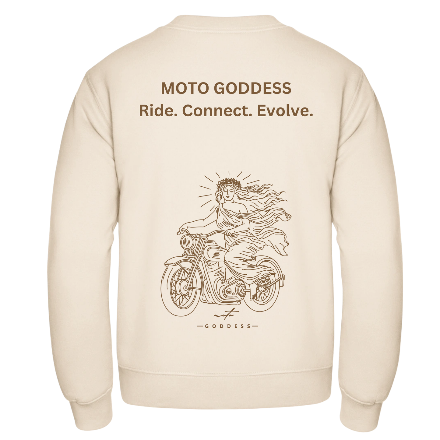 MG Ride. Connect. Evolve. + Goddess Community Pullover (limited edition) - Unisex