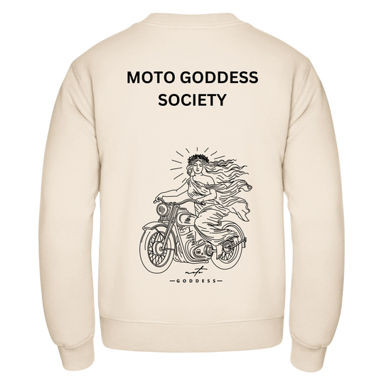 MOTO GODDESS SOCIETY + Goddess Community Pullover (limited edition) - Unisex