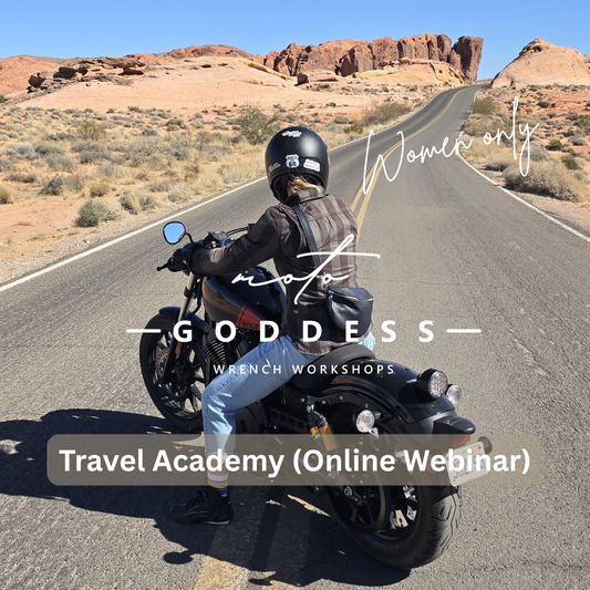 Moto Goddess Travel Academy - Live-Online-Seminar - women only