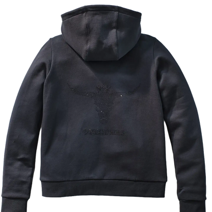 PURE RIDERS Hoodie Zipper BLACK - Windbreaker