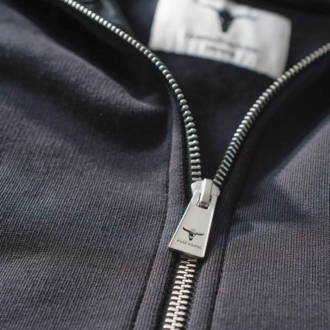 PURE RIDERS Hoodie Zipper BLACK - Windbreaker