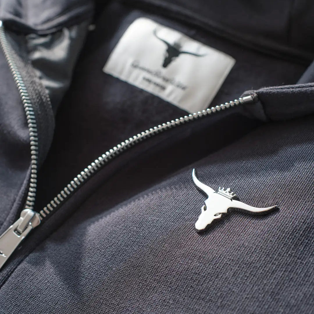 PURE RIDERS Hoodie Zipper BLACK - Windbreaker