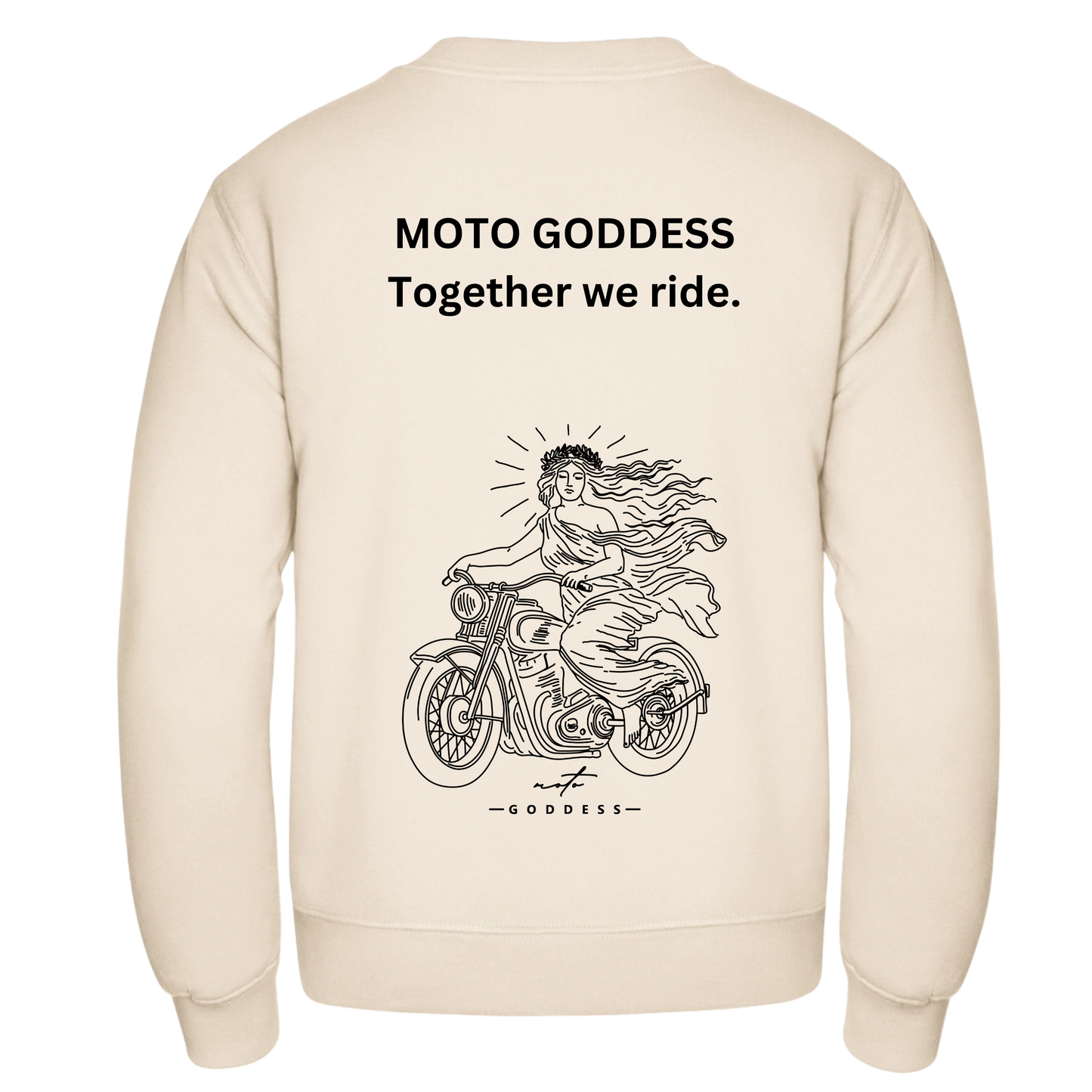 MOTO GODDESS Together We Ride. + Goddess Community Pullover (limited edition) - Unisex