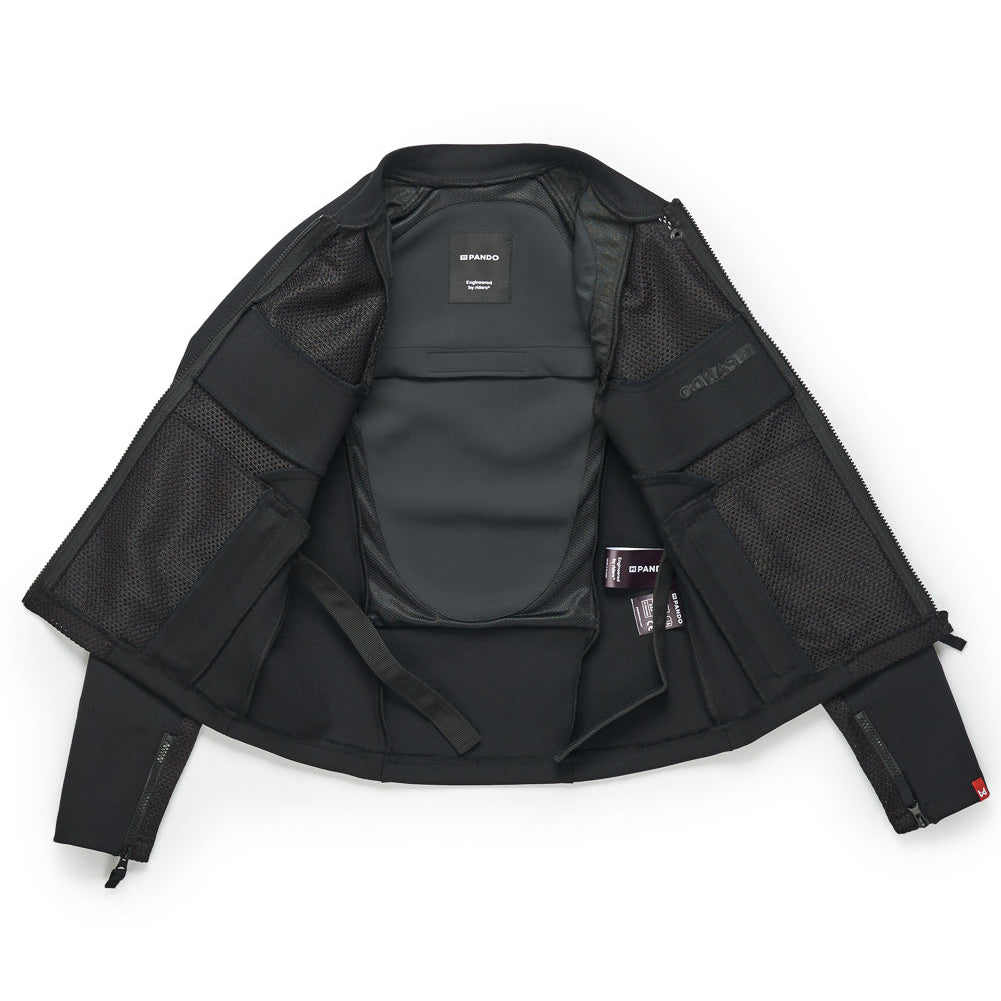 STEALTH BLACK AAA - Leichte, gepanzerte Jacke für Damen