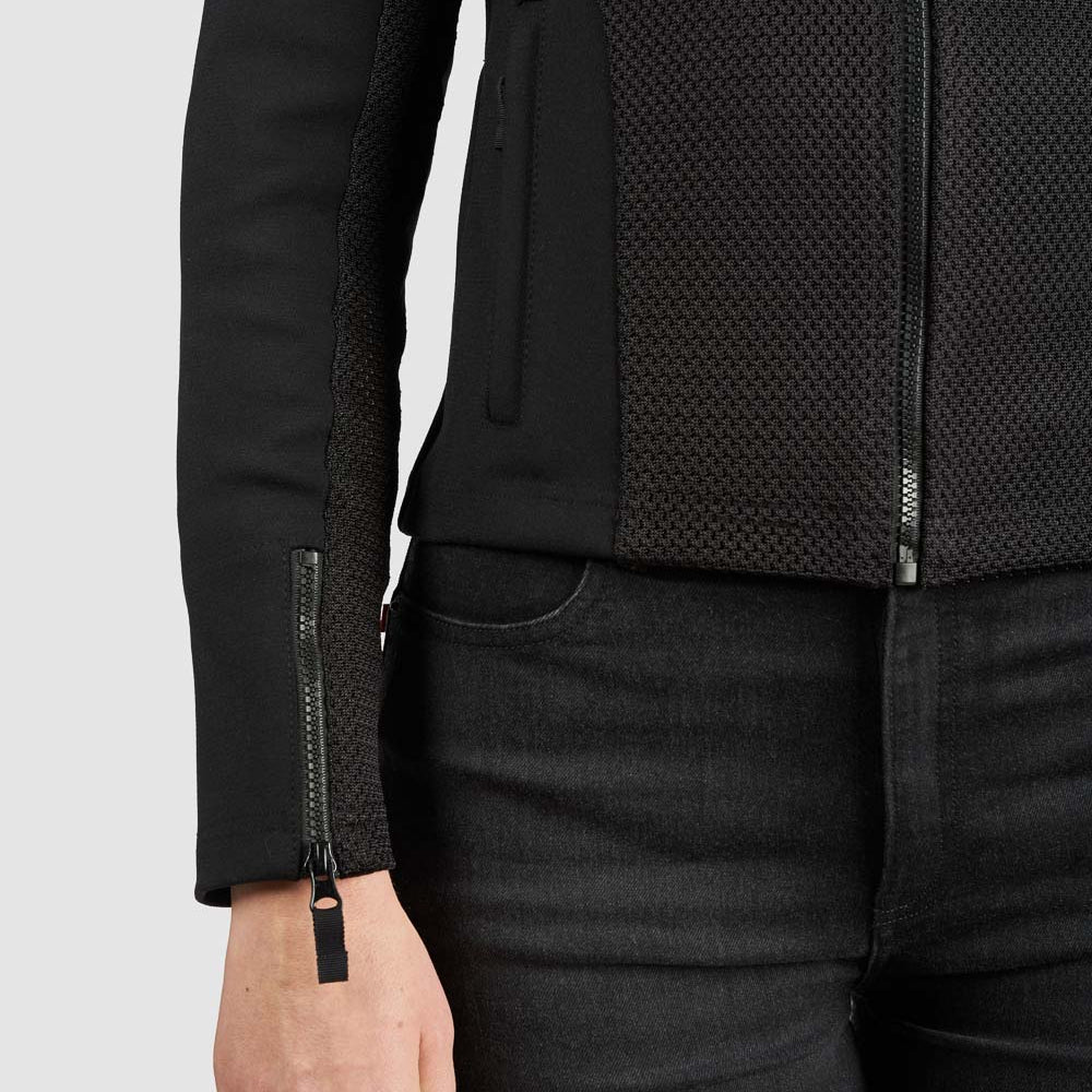 STEALTH BLACK AAA - Leichte, gepanzerte Jacke für Damen
