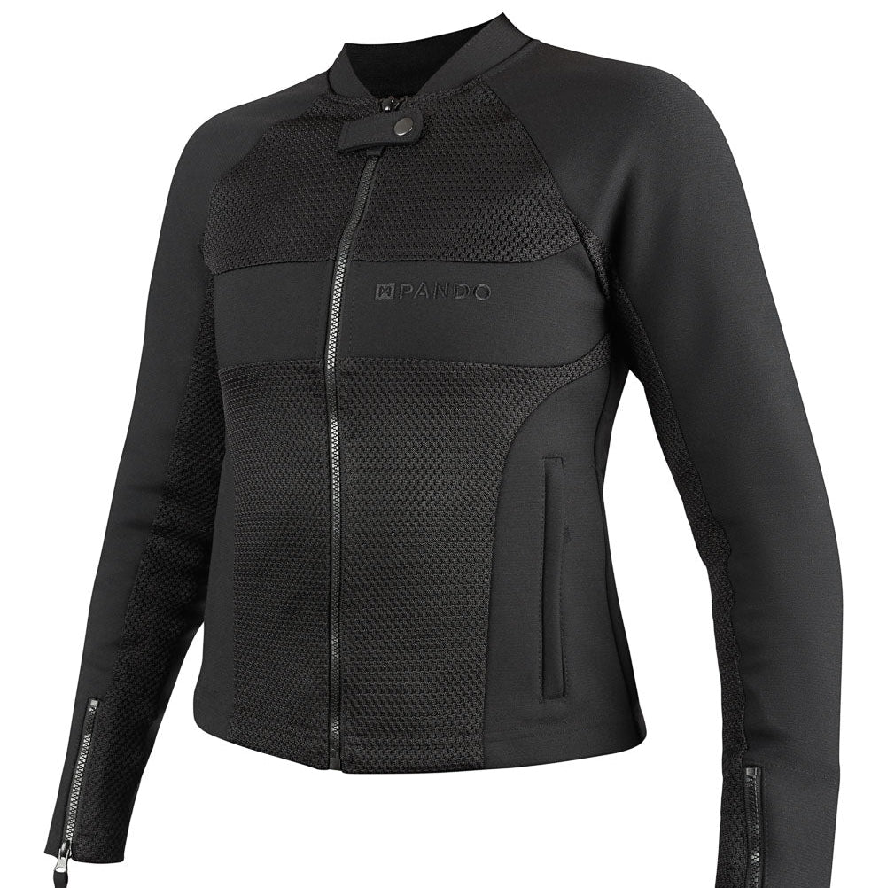 STEALTH BLACK AAA - Leichte, gepanzerte Jacke für Damen