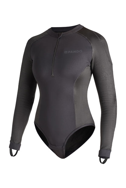 SHELL WW BLACK 02 – Gepanzerte Motorrad-Baselayer / Body, AA
